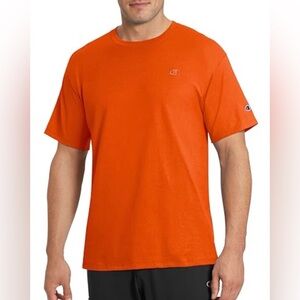 Vintage Y2K Champion Essential tee shirt orange